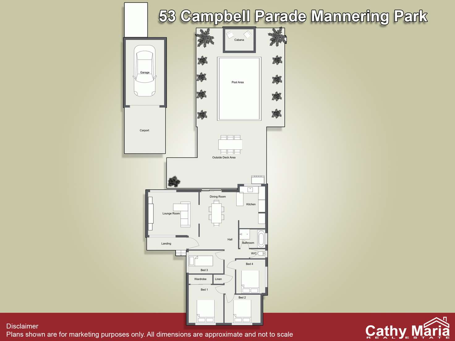 Floorplan of Homely house listing, 53 Campbell Parade, Mannering Park NSW 2259