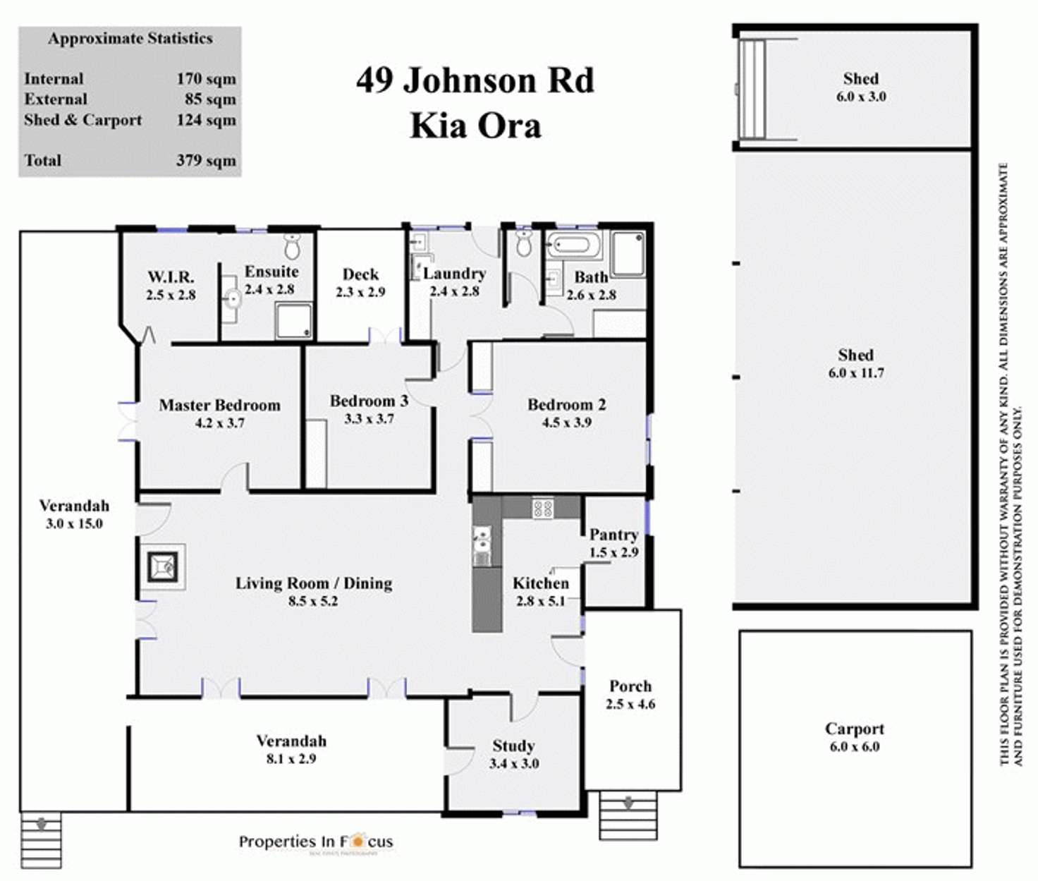 Floorplan of Homely house listing, 49 JOHNSON Road, Kia Ora QLD 4570