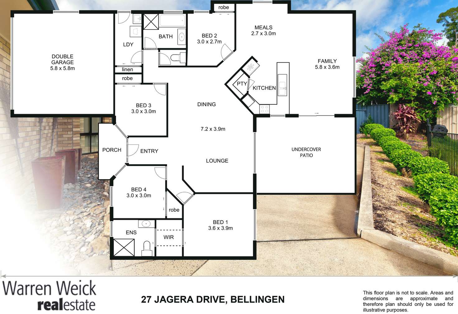 Floorplan of Homely house listing, 27 Jagera Drive, Bellingen NSW 2454