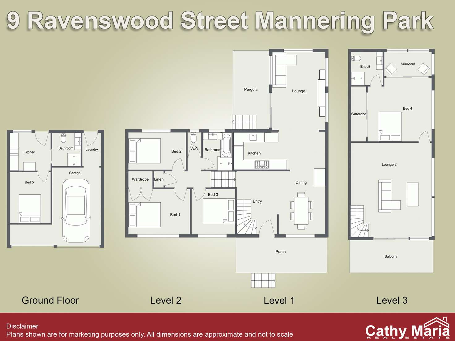 Floorplan of Homely house listing, 9 Ravenswood Street, Mannering Park NSW 2259