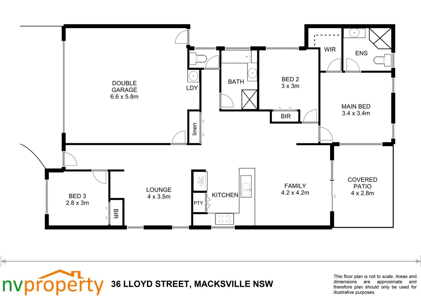 Floorplan of Homely house listing, 36 Lloyd  Street, Macksville NSW 2447
