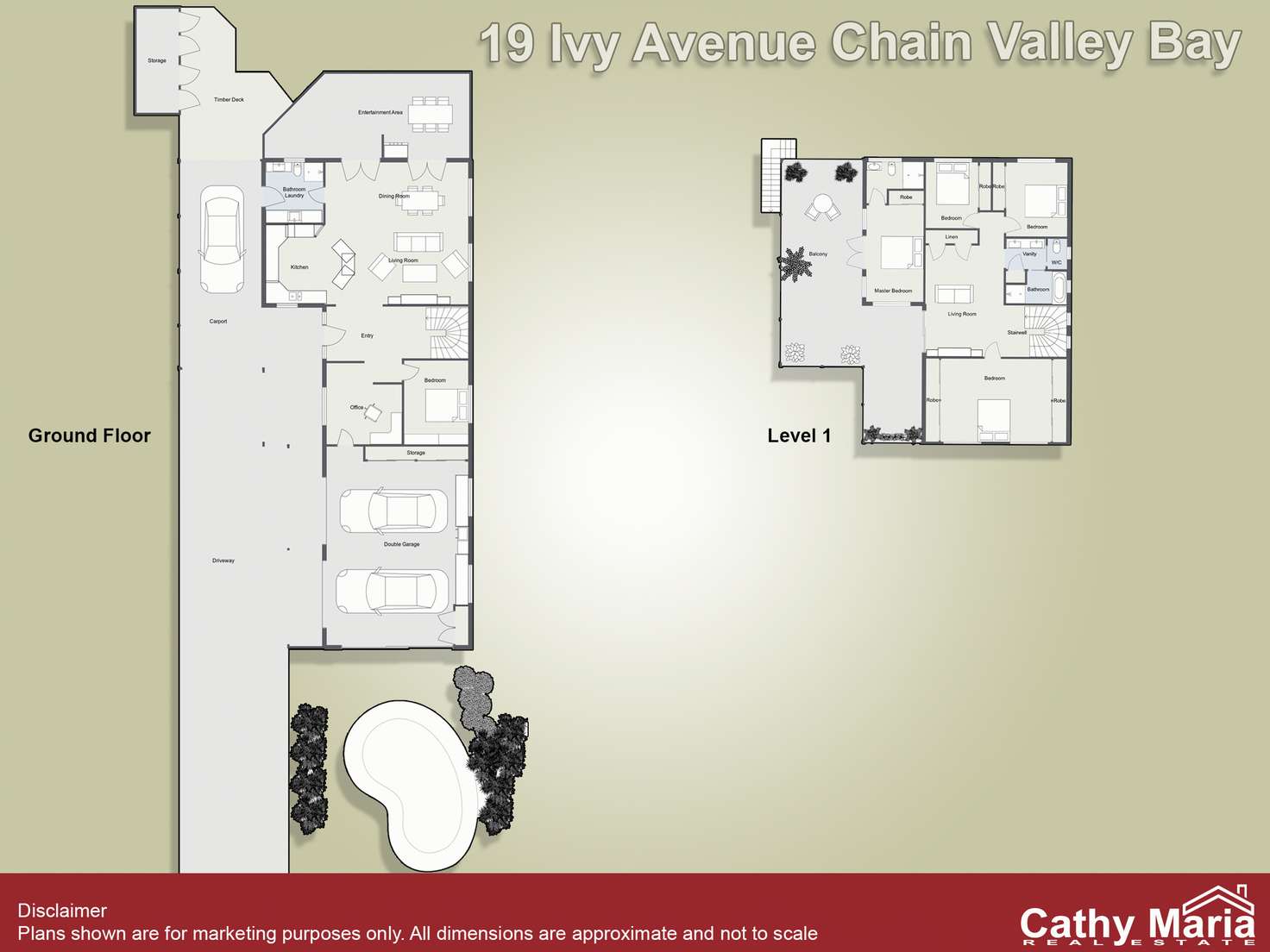 Floorplan of Homely house listing, 19 Ivy Avenue, Chain Valley Bay NSW 2259