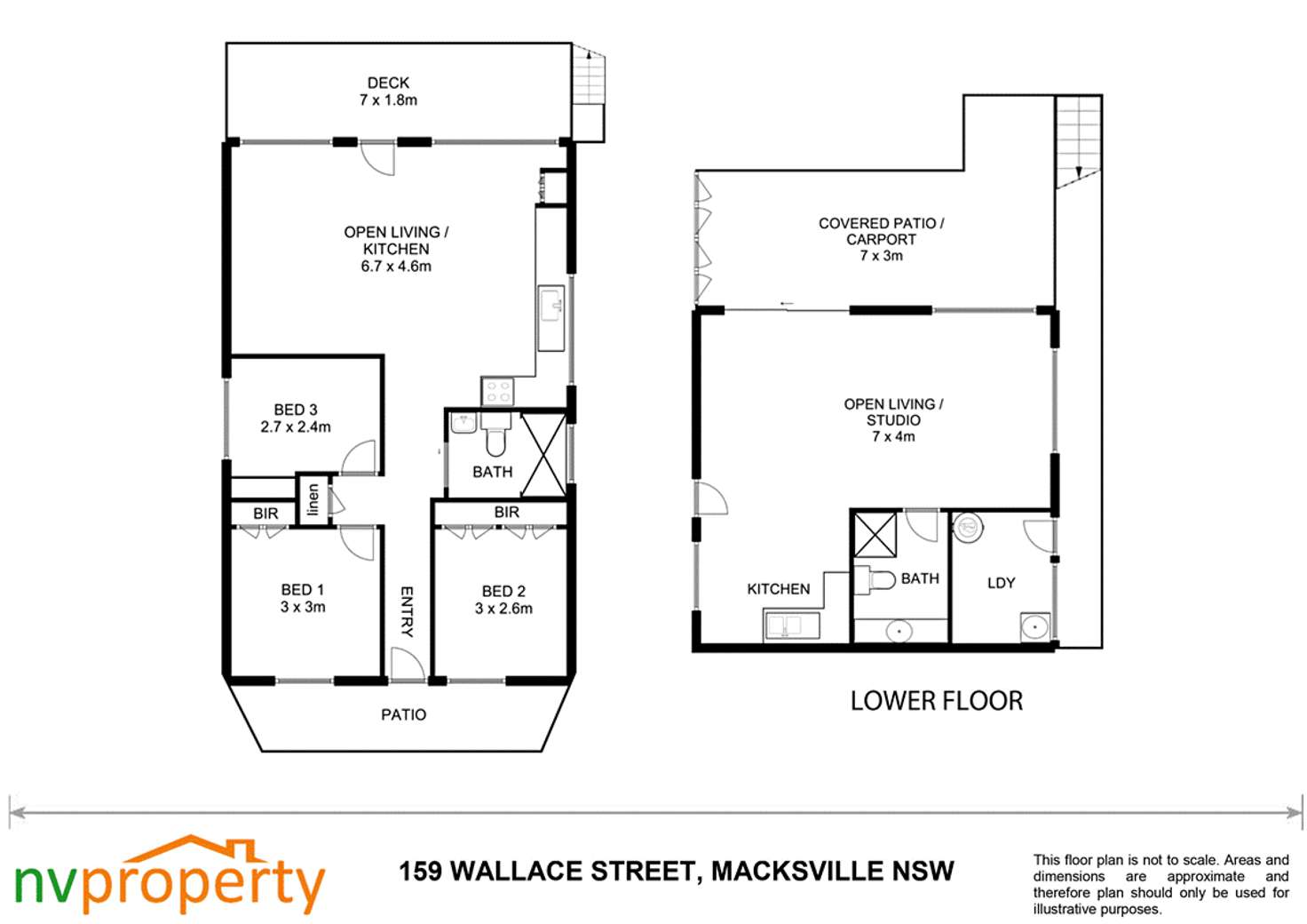 Floorplan of Homely house listing, 159 Wallace Street, Macksville NSW 2447