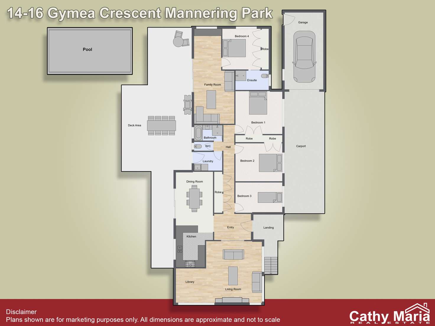 Floorplan of Homely house listing, 14-16 Gymea Crescent, Mannering Park NSW 2259