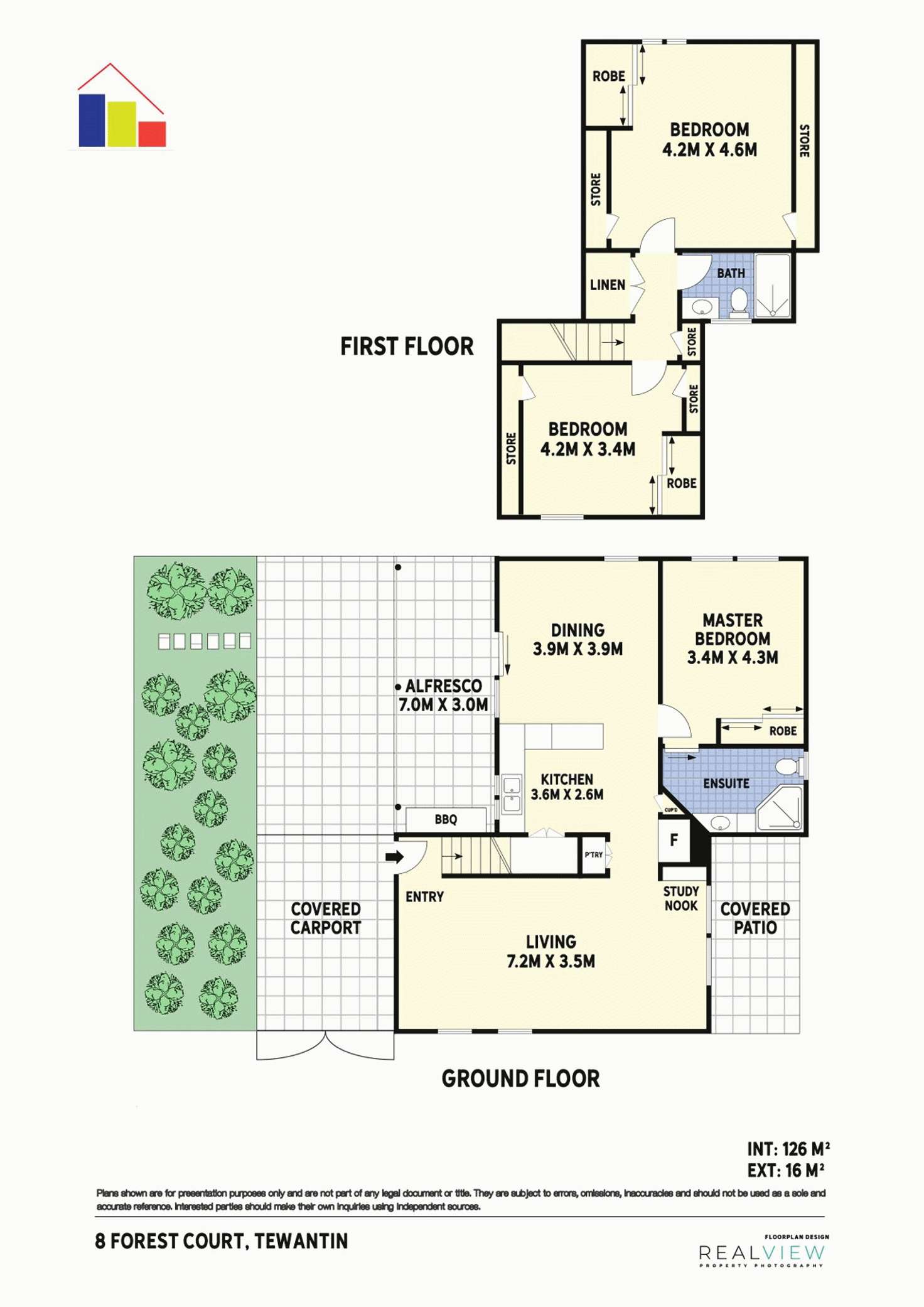 Floorplan of Homely house listing, 8 Forest Court, Tewantin QLD 4565