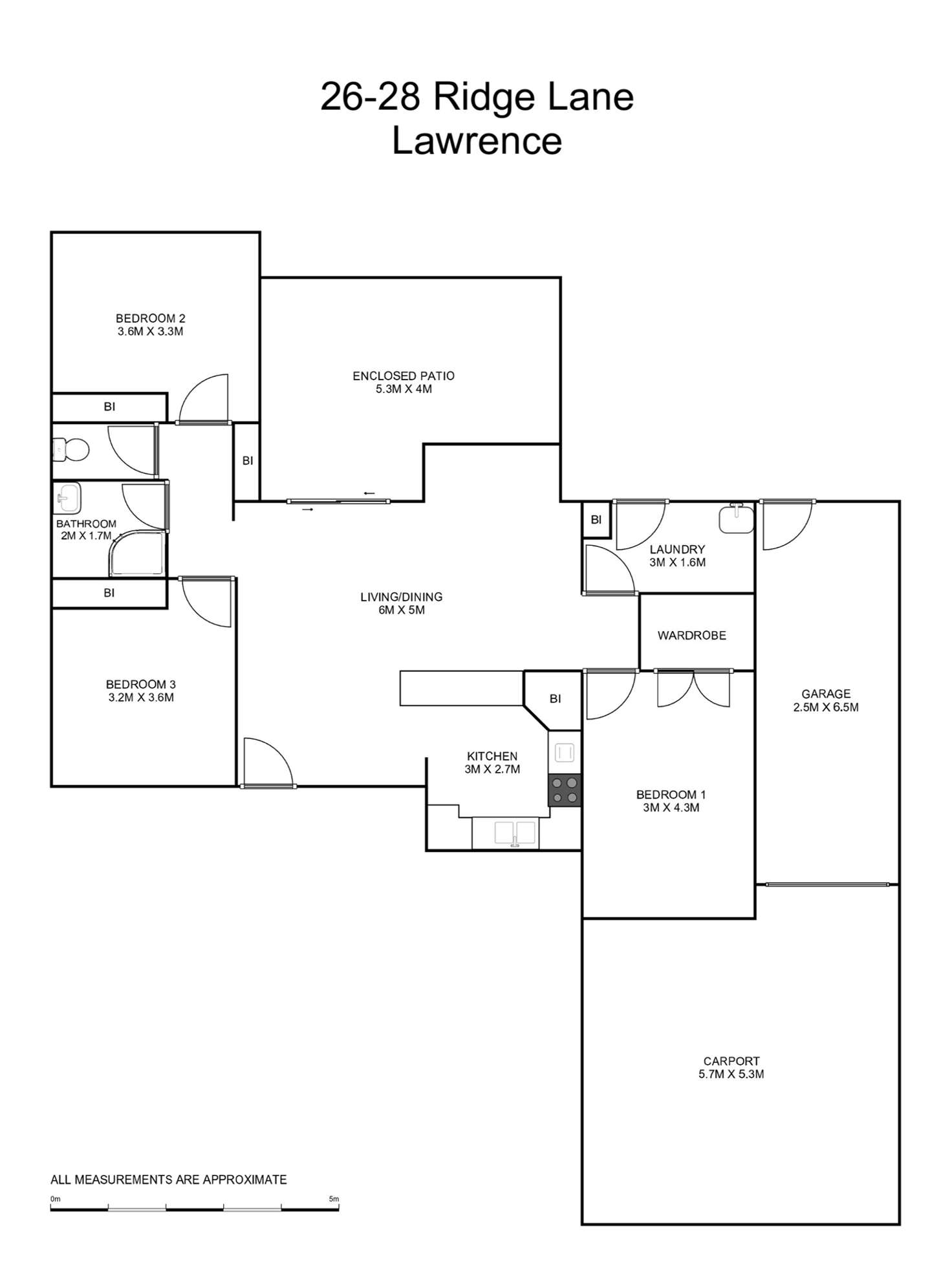 Floorplan of Homely house listing, 26-28 Ridge Lane, Lawrence NSW 2460