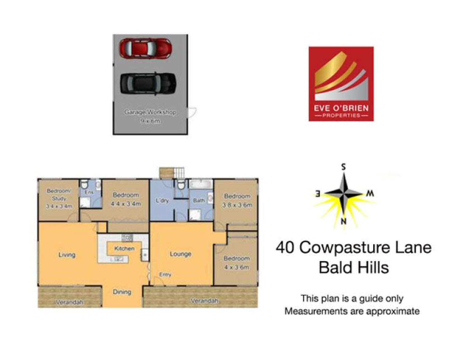 Floorplan of Homely other listing, 40 Cowpasture Lane, Bald Hills NSW 2549