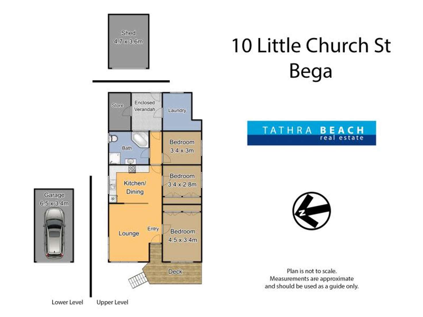 Floorplan of Homely house listing, 10 Little Church Street, Bega NSW 2550