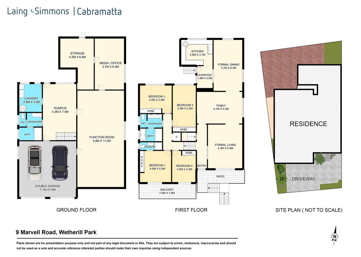 Floorplan of Homely house listing, LOT LOT 38, 9 Marvell Road, Wetherill Park NSW 2164