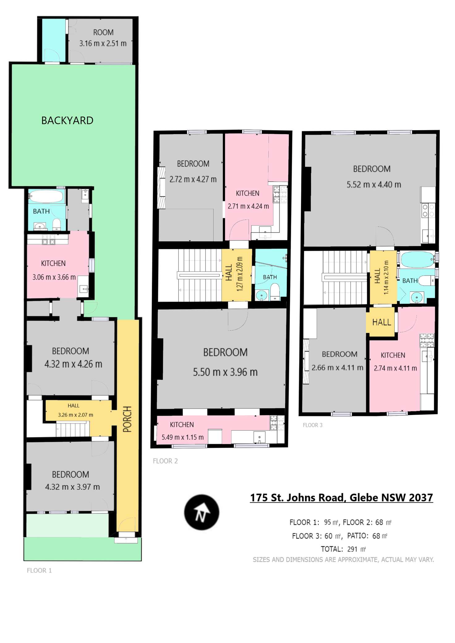 Floorplan of Homely house listing, 175 St. John's Road, Glebe NSW 2037