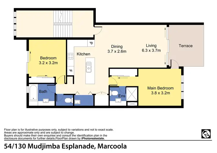 Floorplan of Homely unit listing, U54/130 Mudjimba Esplanade, Mudjimba QLD 4564
