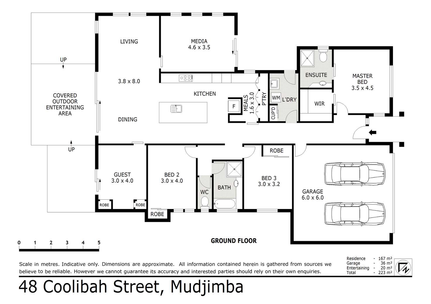 Floorplan of Homely house listing, 48 Coolibah Street, Mudjimba QLD 4564