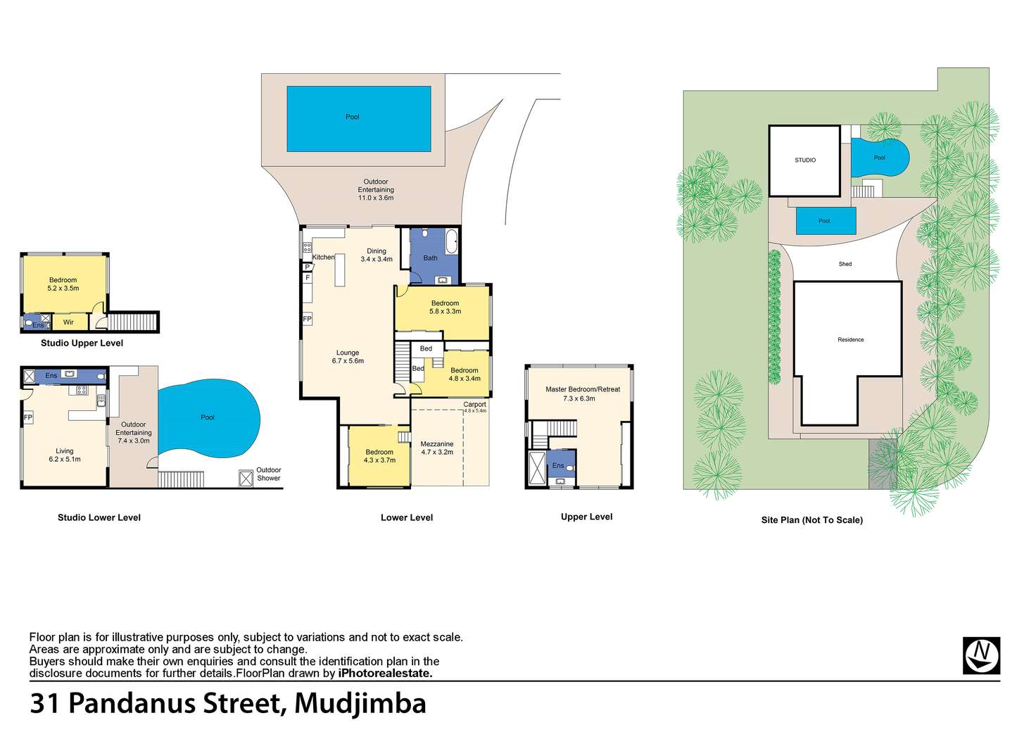 Floorplan of Homely house listing, 31 Pandanus Street, Mudjimba QLD 4564
