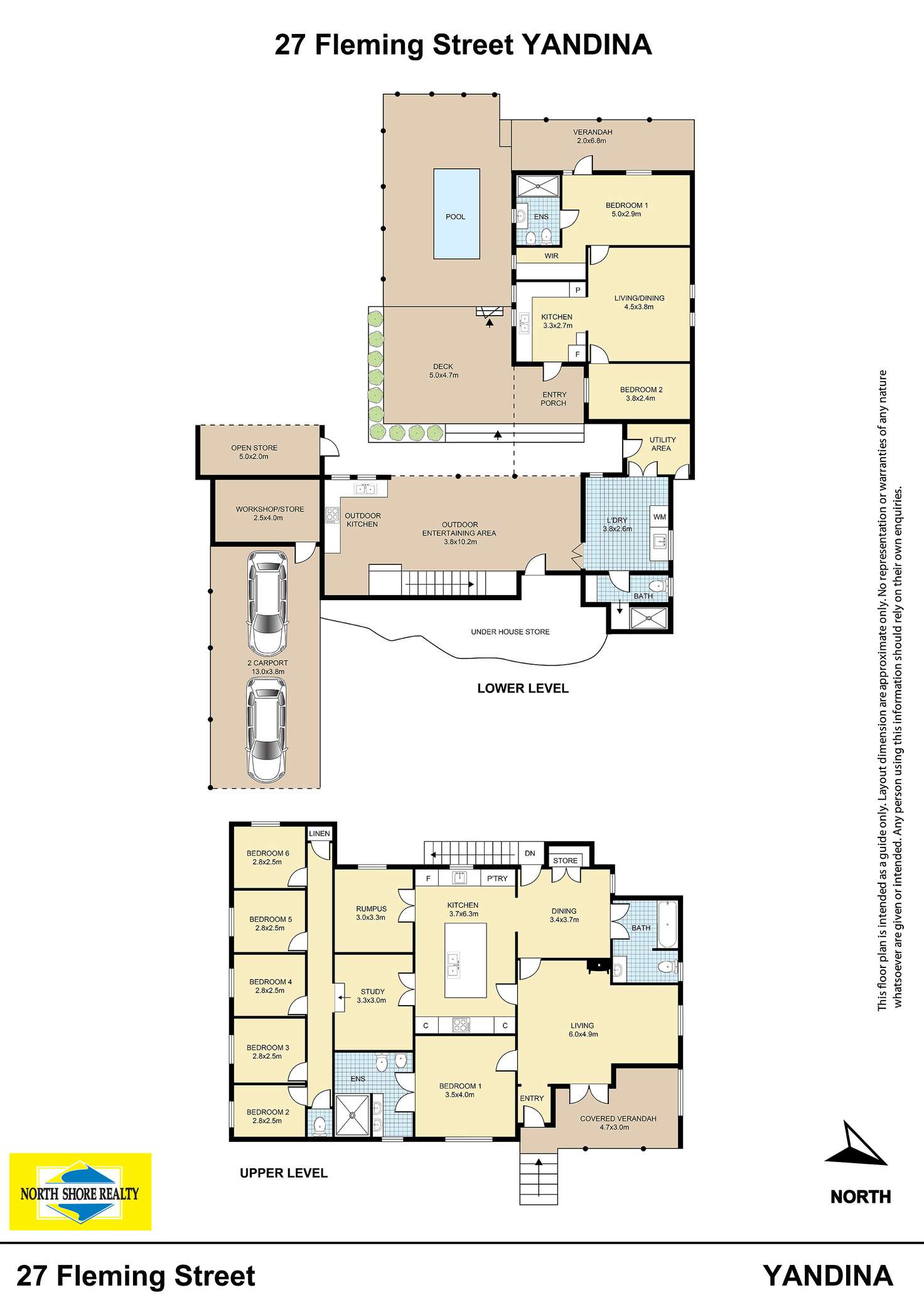 Floorplan of Homely house listing, 27 Fleming Street, Yandina QLD 4561