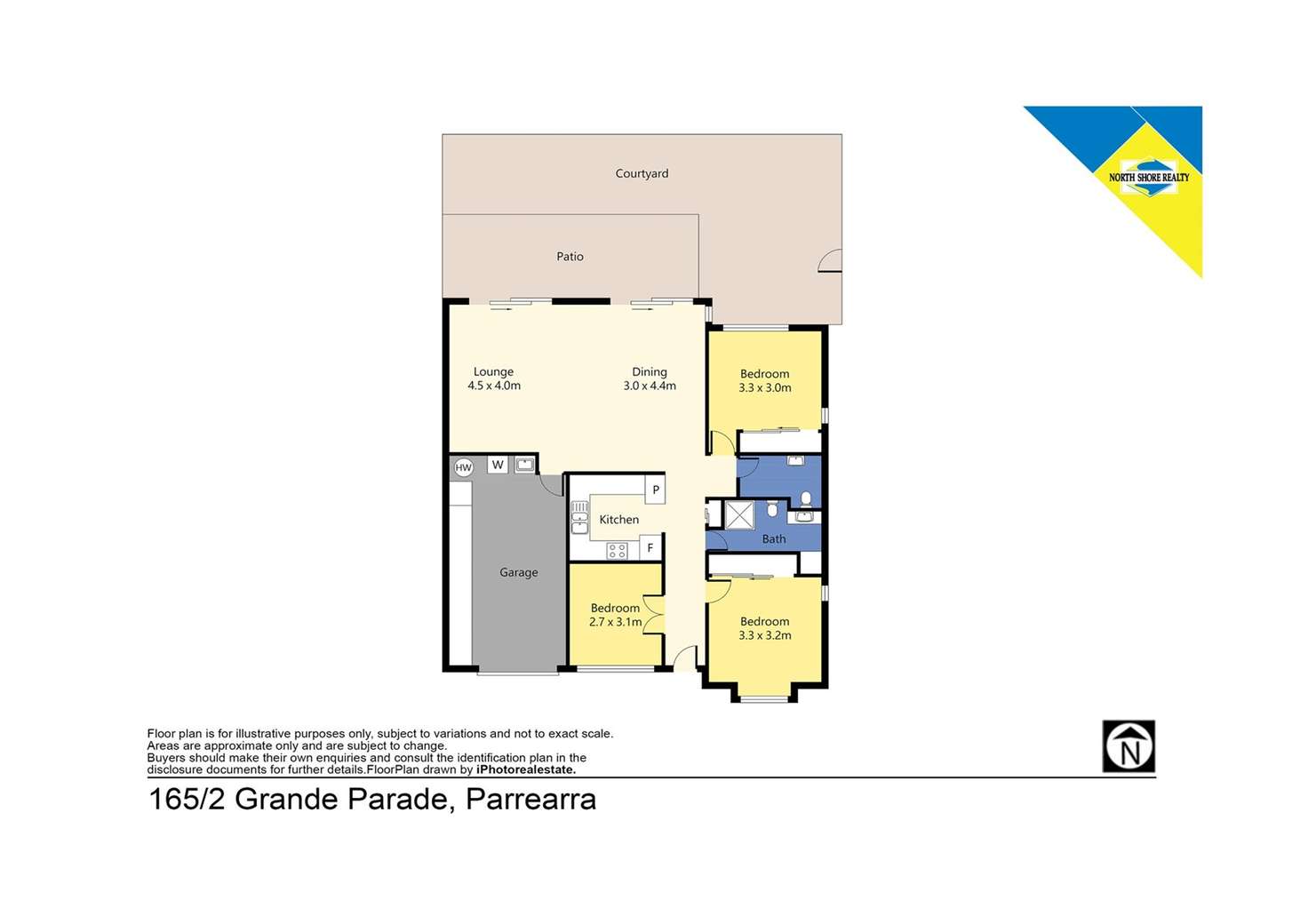 Floorplan of Homely unit listing, U165/2 Grand Parade, Parrearra QLD 4575