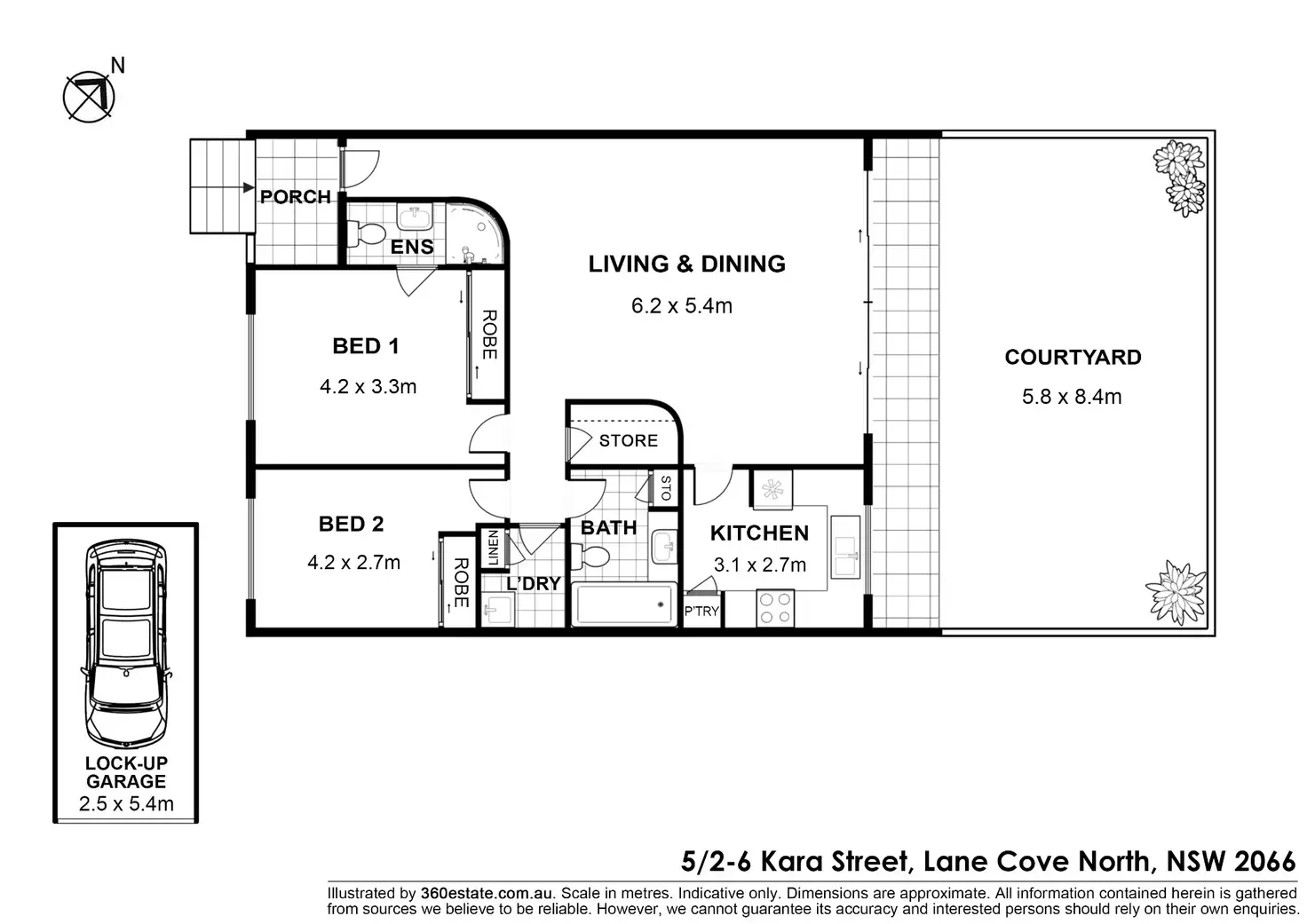 Sold Villa 5/26 Kara St, Lane Cove NSW 2066 Feb 13, 2024