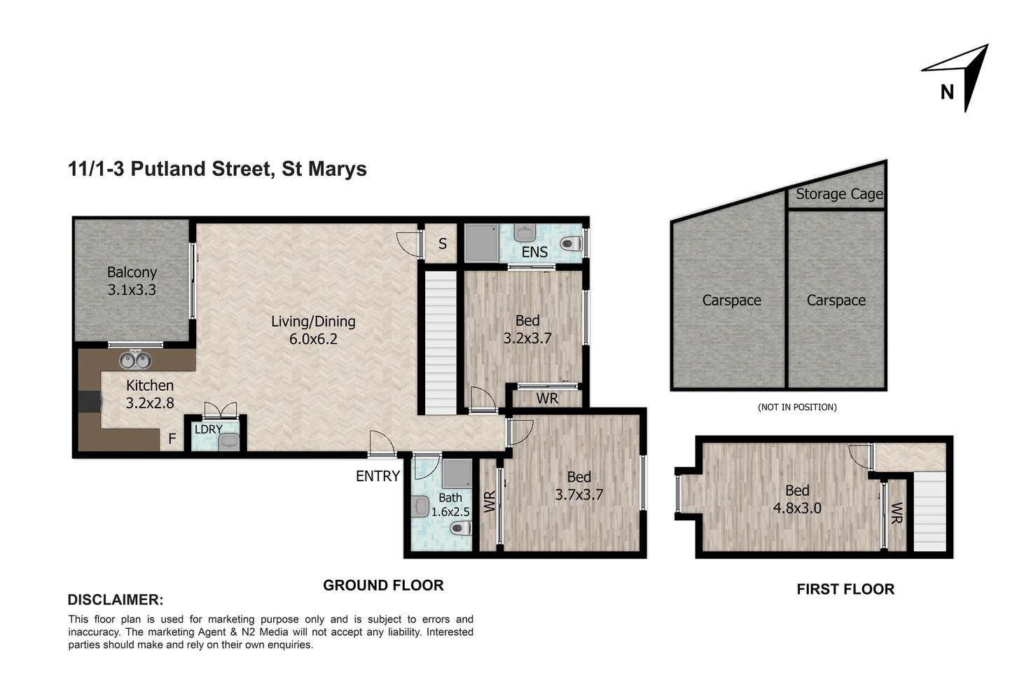 Floorplan of Homely house listing, 11/1-3 Putland St, St Marys NSW 2760