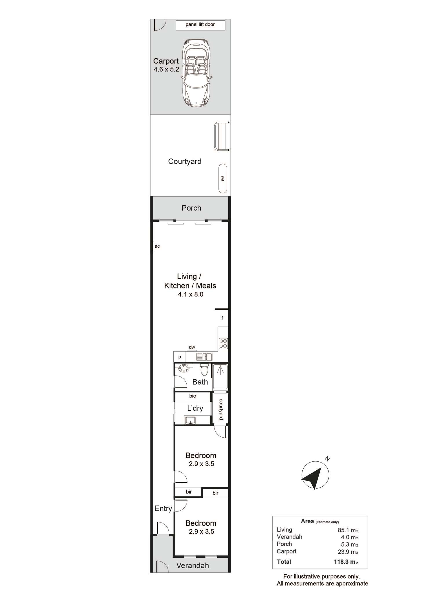 Floorplan of Homely house listing, 36 Hocking Street, Brompton SA 5007