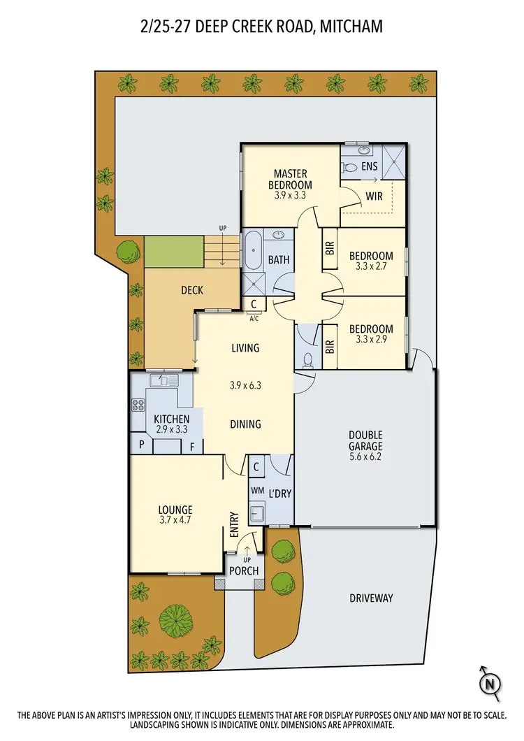 Floorplan of Homely unit listing, 2/25-27 Deep Creek Rd, Mitcham VIC 3132