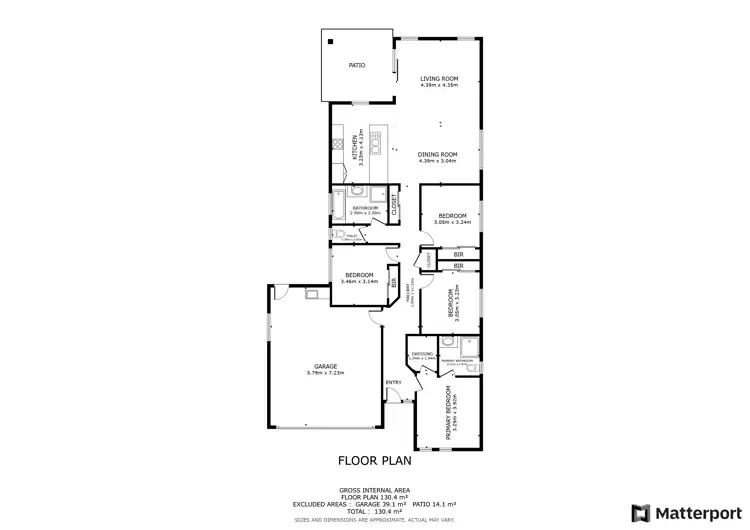 Floorplan of Homely house listing, 9 McDonaugh Drive, Highfields QLD 4352