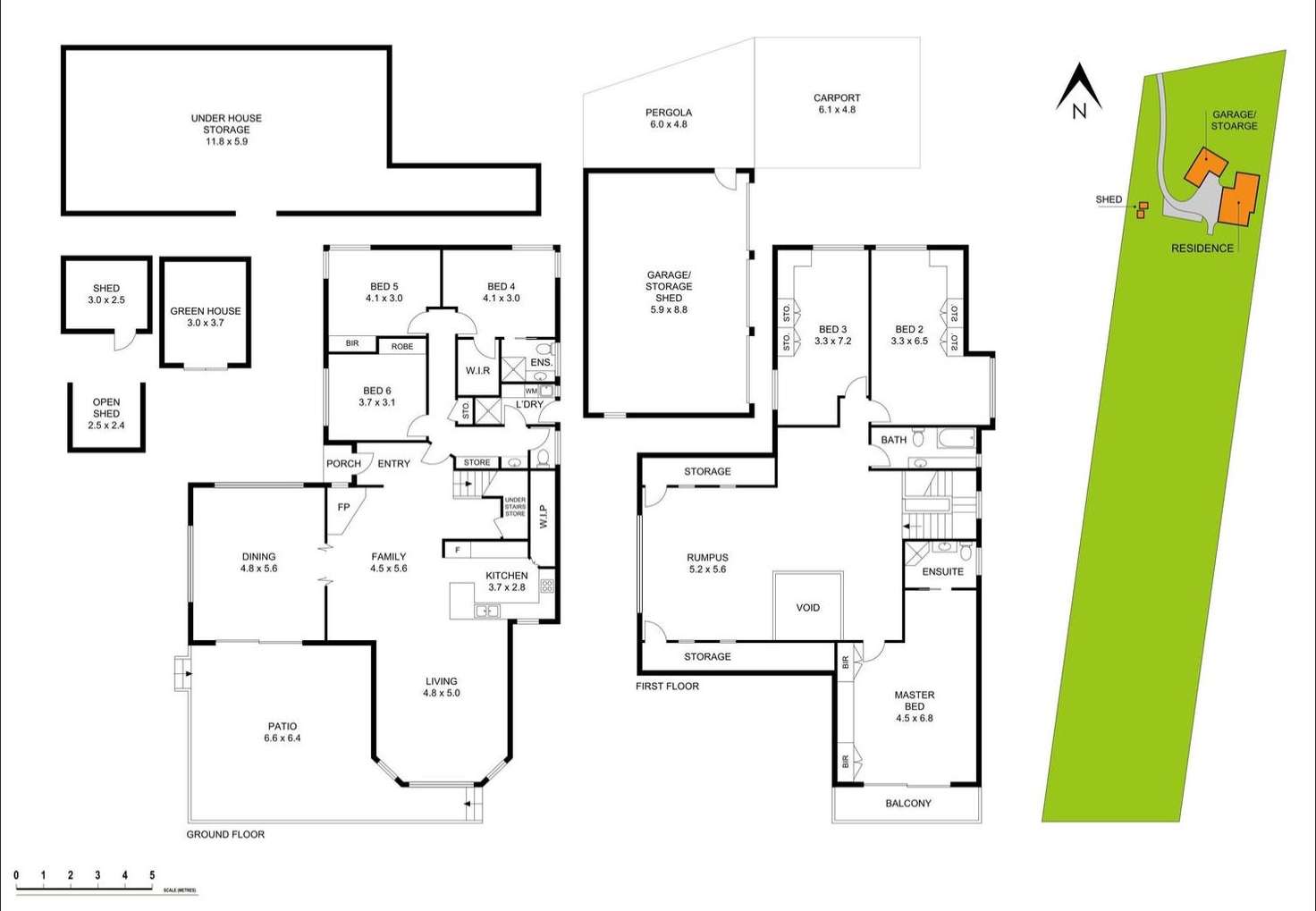 Floorplan of Homely lifestyle listing, 16 VENETTA ROAD, Glenorie NSW 2157