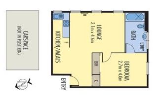 Floorplan of Homely apartment listing, Unit 3/630 Toorak Road, Toorak VIC 3142