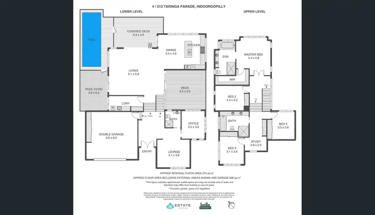 Floorplan of Homely house listing, 4/213 Taringa Parade, Taringa QLD 4068