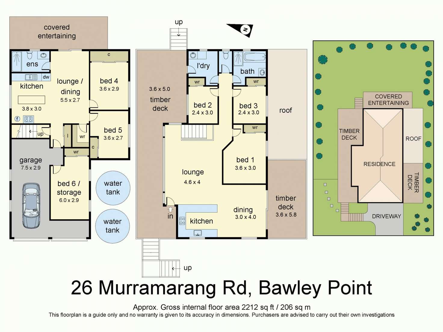 Floorplan of Homely house listing, 26 Murramarang Road, Bawley Point NSW 2539