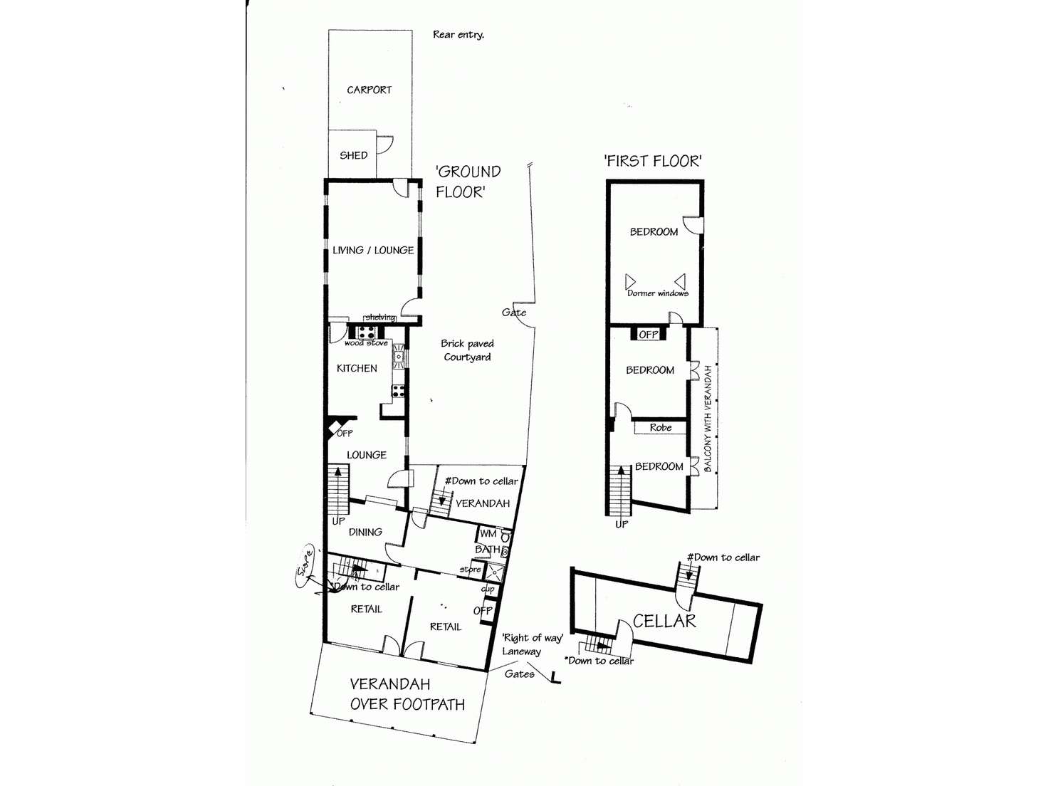 Floorplan of Homely house listing, 38-42 Main Street, Maldon VIC 3463