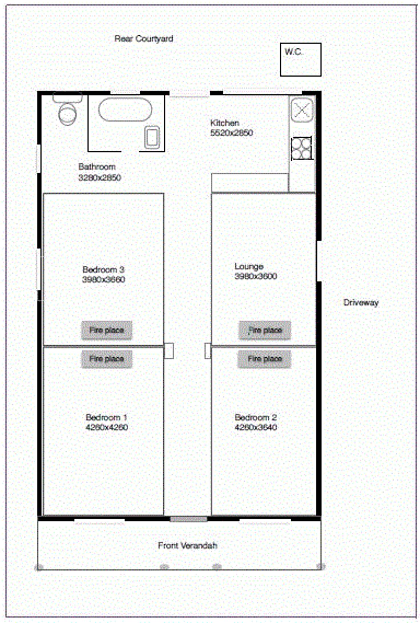 Floorplan of Homely house listing, 23 Gilbert Street, Gilberton SA 5081