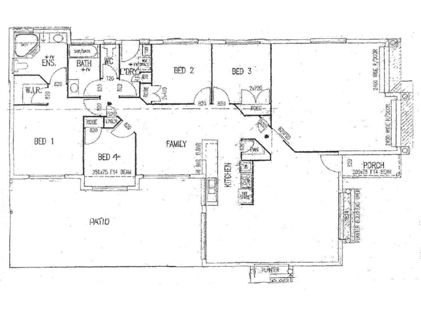 Floorplan of Homely house listing, 1 Woodbine Drive, Annandale QLD 4814