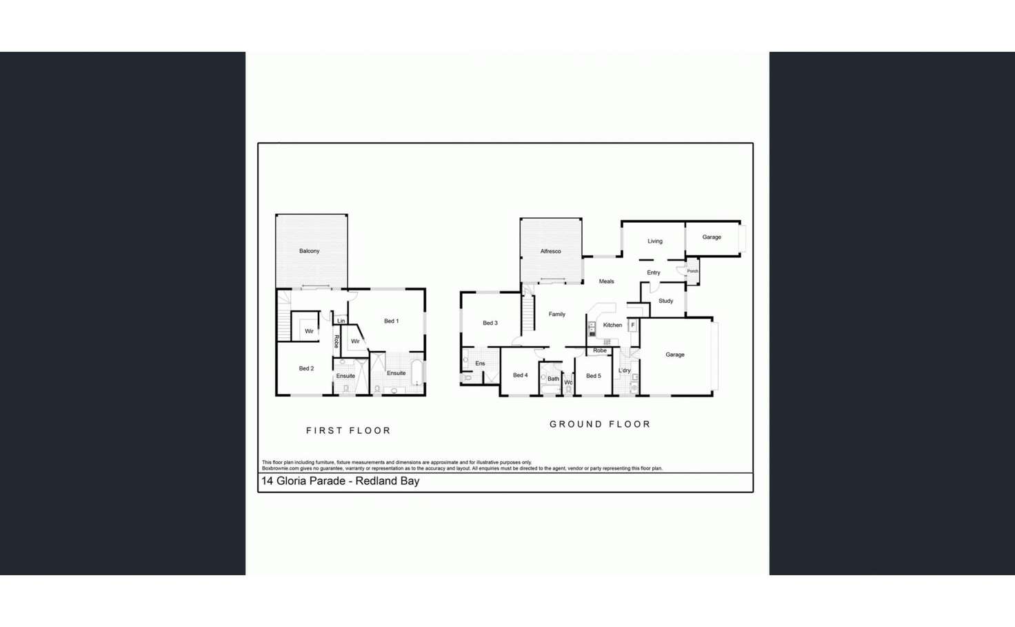 Floorplan of Homely house listing, 14 Gloria Parade, Redland Bay QLD 4165