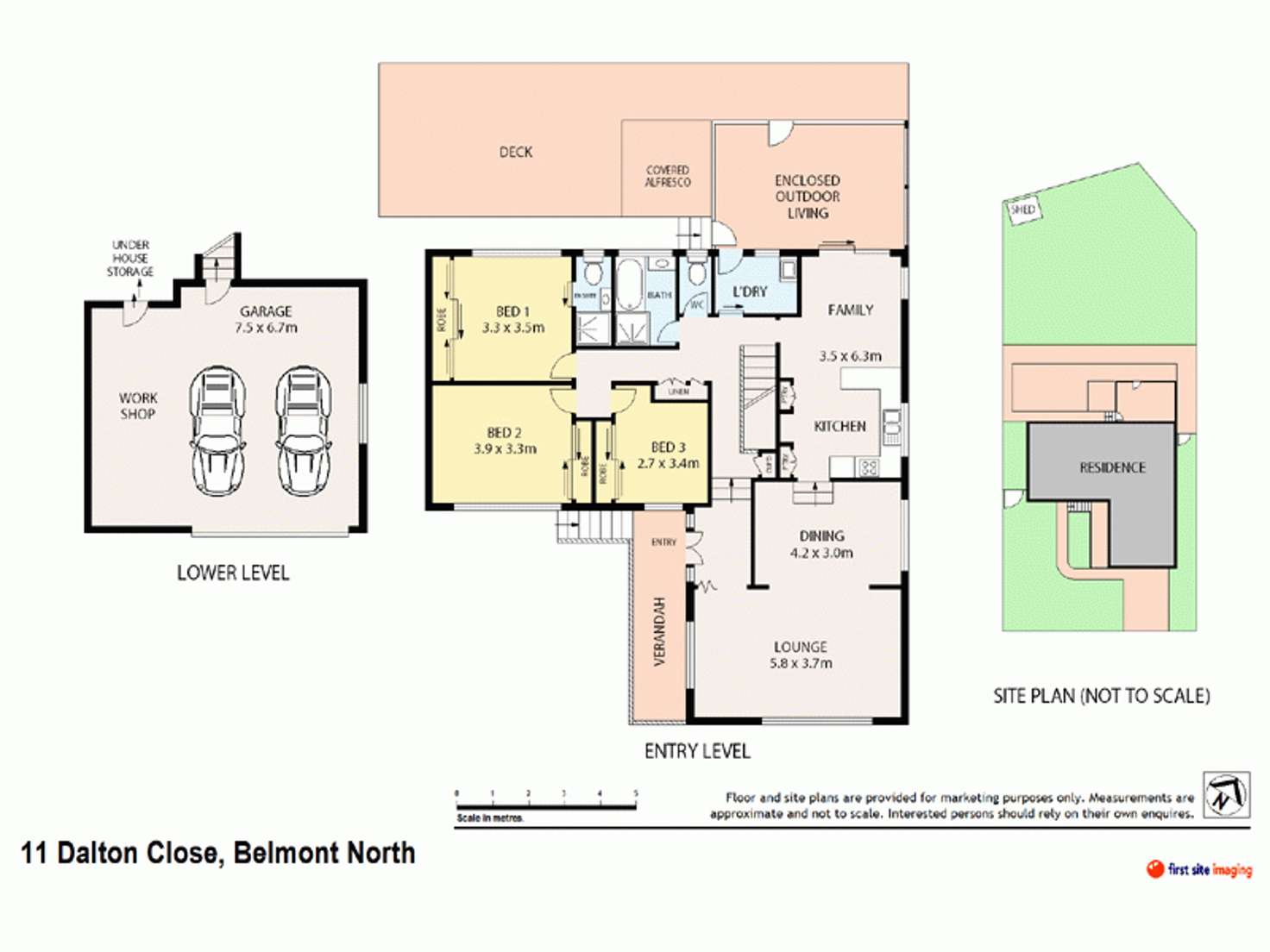 Floorplan of Homely house listing, 11 Dalton Close, Belmont North NSW 2280