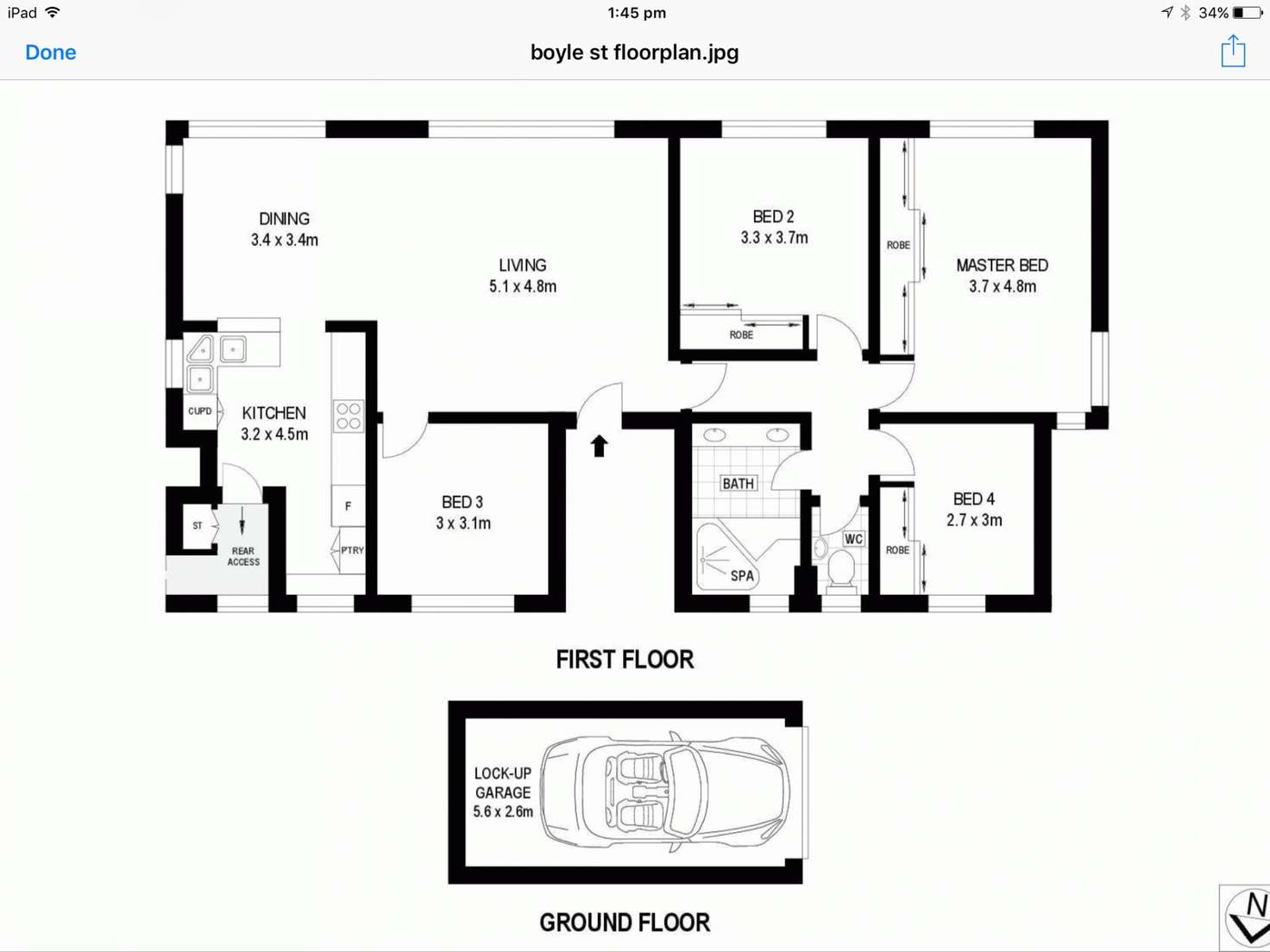 Floorplan of Homely apartment listing, 3/2a Boyle Street, Balgowlah NSW 2093