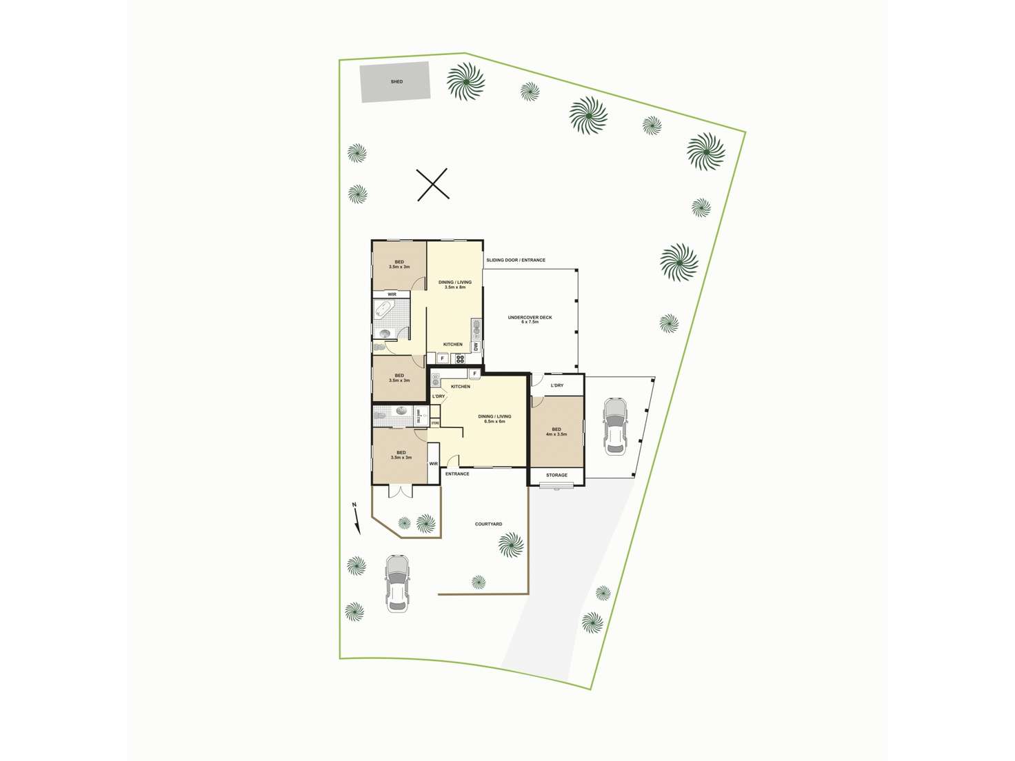 Floorplan of Homely house listing, 11 Walker Street, Byron Bay NSW 2481