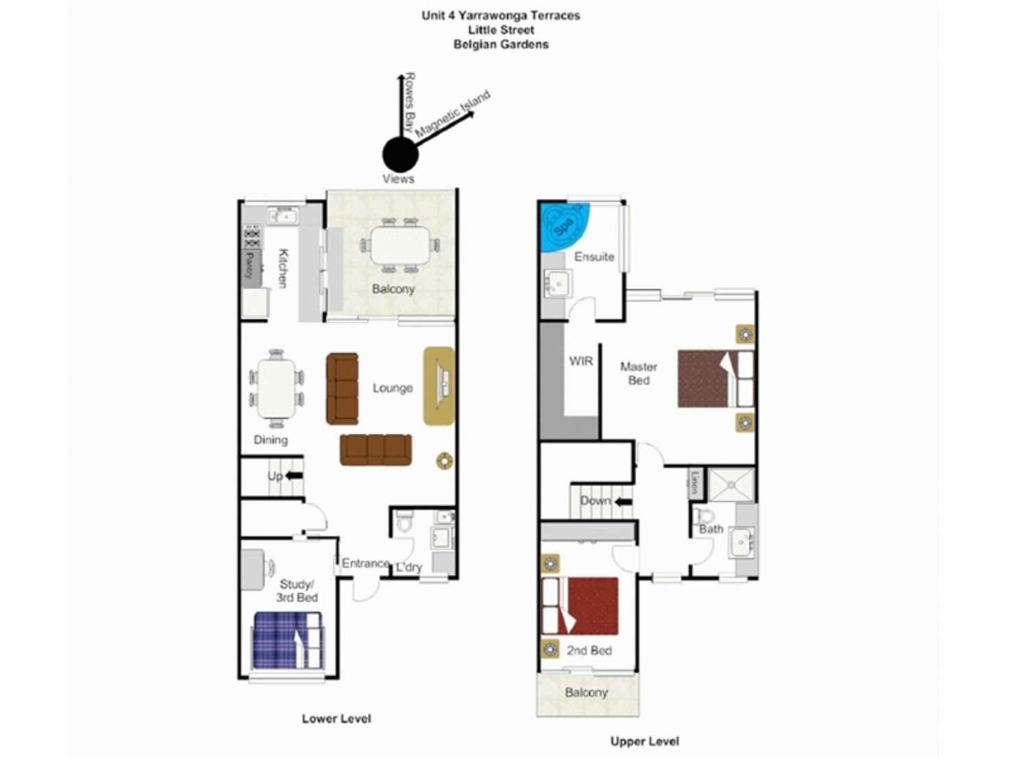 Floorplan of Homely apartment listing, 4/9 Little Street, Belgian Gardens QLD 4810