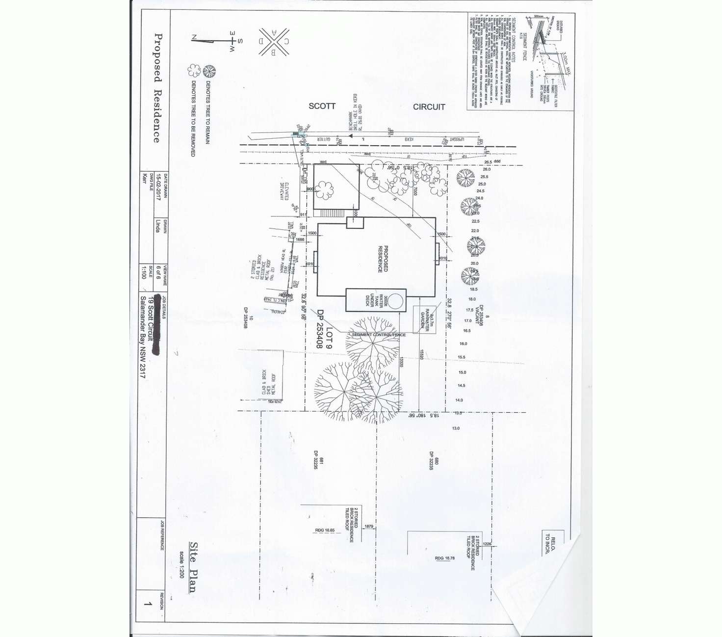 Floorplan of Homely residentialLand listing, 19 Scott Circuit, Salamander Bay NSW 2317