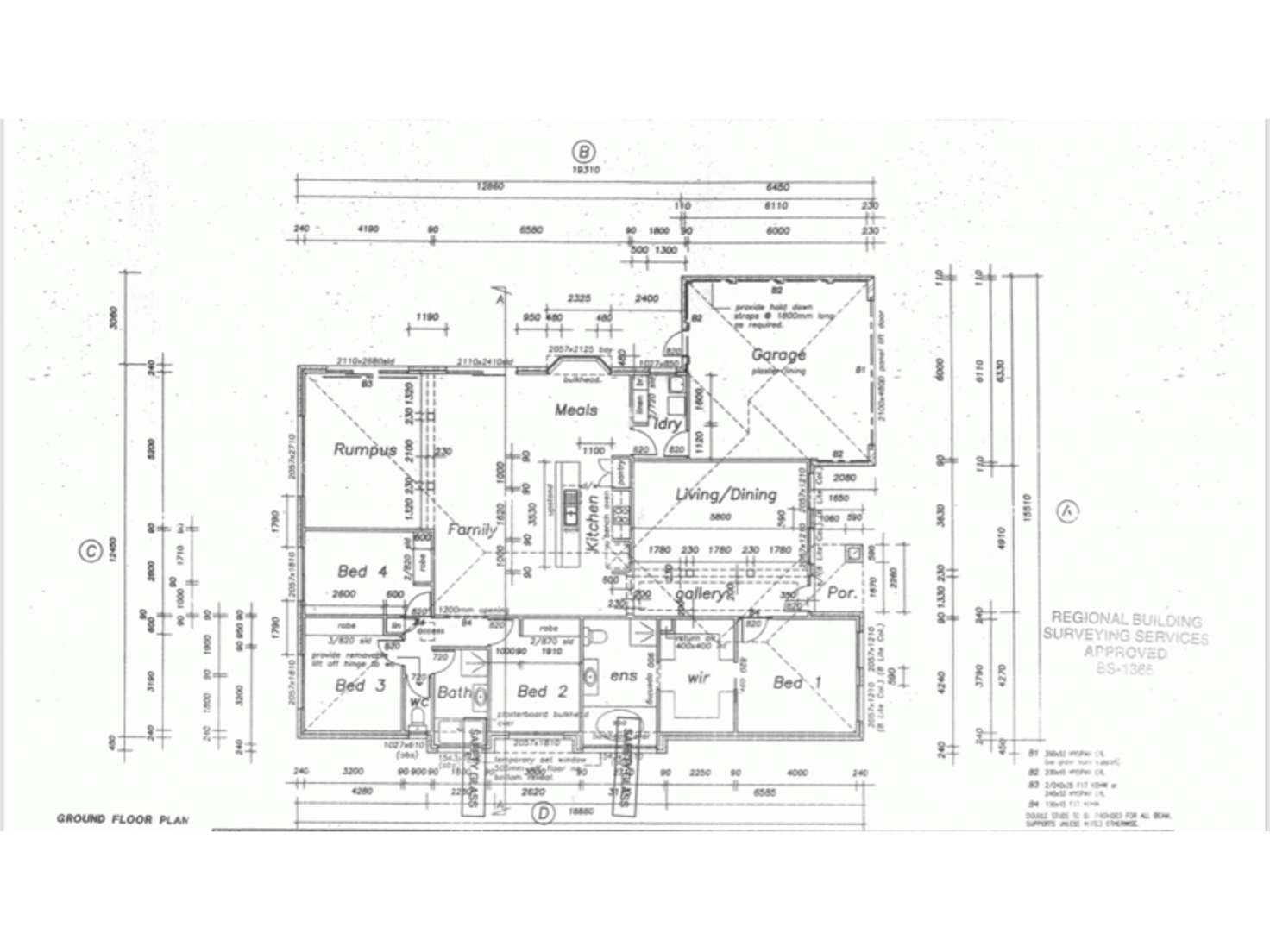 Floorplan of Homely house listing, 15 Dowker Street, Epsom VIC 3551