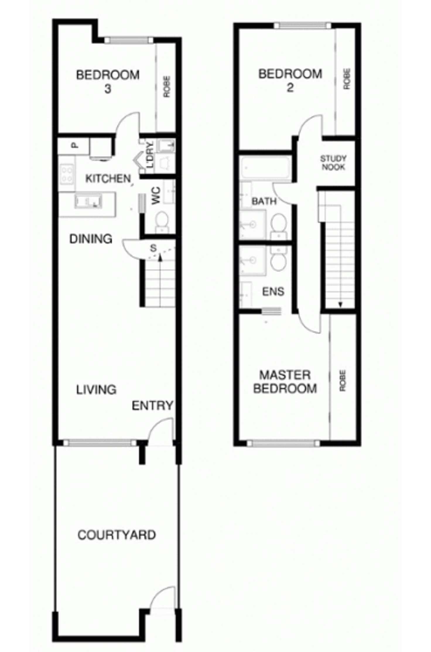 Floorplan of Homely unit listing, 61/36 Dulcie Holland Crescent, Moncrieff ACT 2914