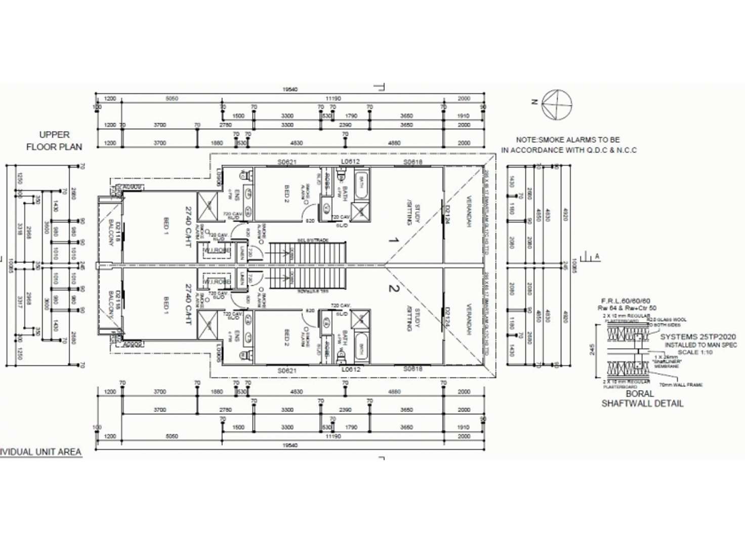 Floorplan of Homely semiDetached listing, 2/10 Hill Street, Sunshine Beach QLD 4567