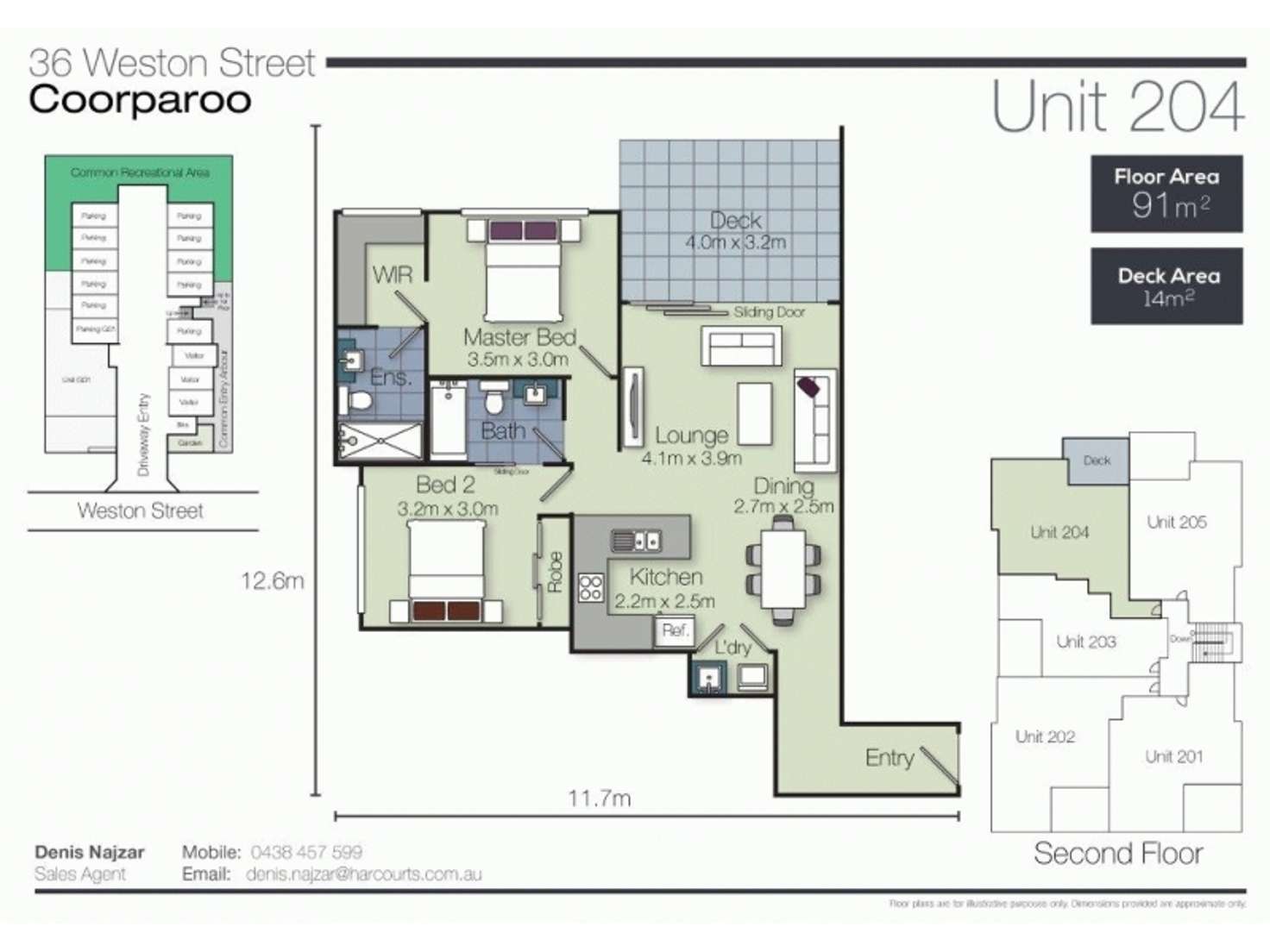 Floorplan of Homely apartment listing, 10/36 Weston Street, Coorparoo QLD 4151