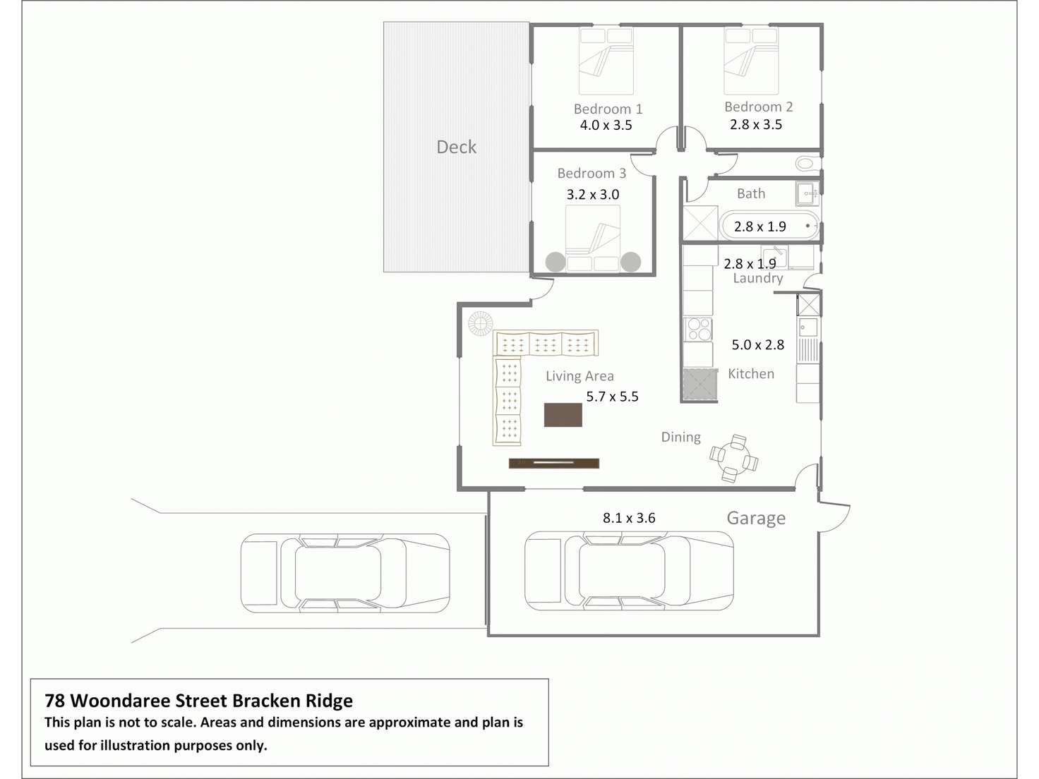 Floorplan of Homely house listing, 78 Woondaree Street, Bracken Ridge QLD 4017