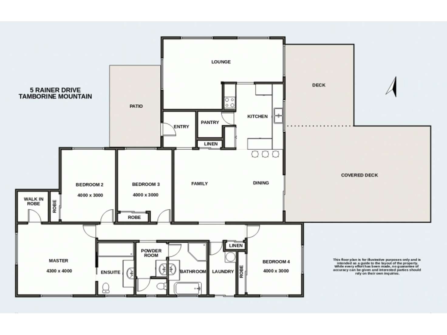 Floorplan of Homely house listing, 5 Rainer Drive, Tamborine Mountain QLD 4272
