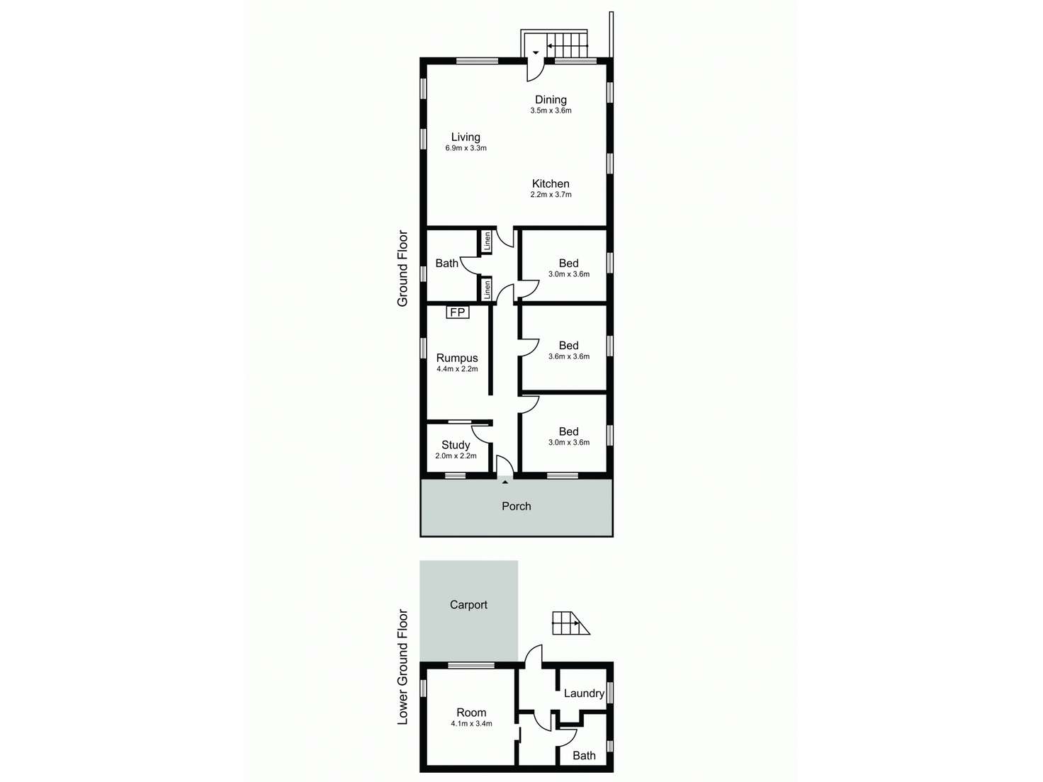 Floorplan of Homely house listing, 24-26 Gale Street, Coramba NSW 2450