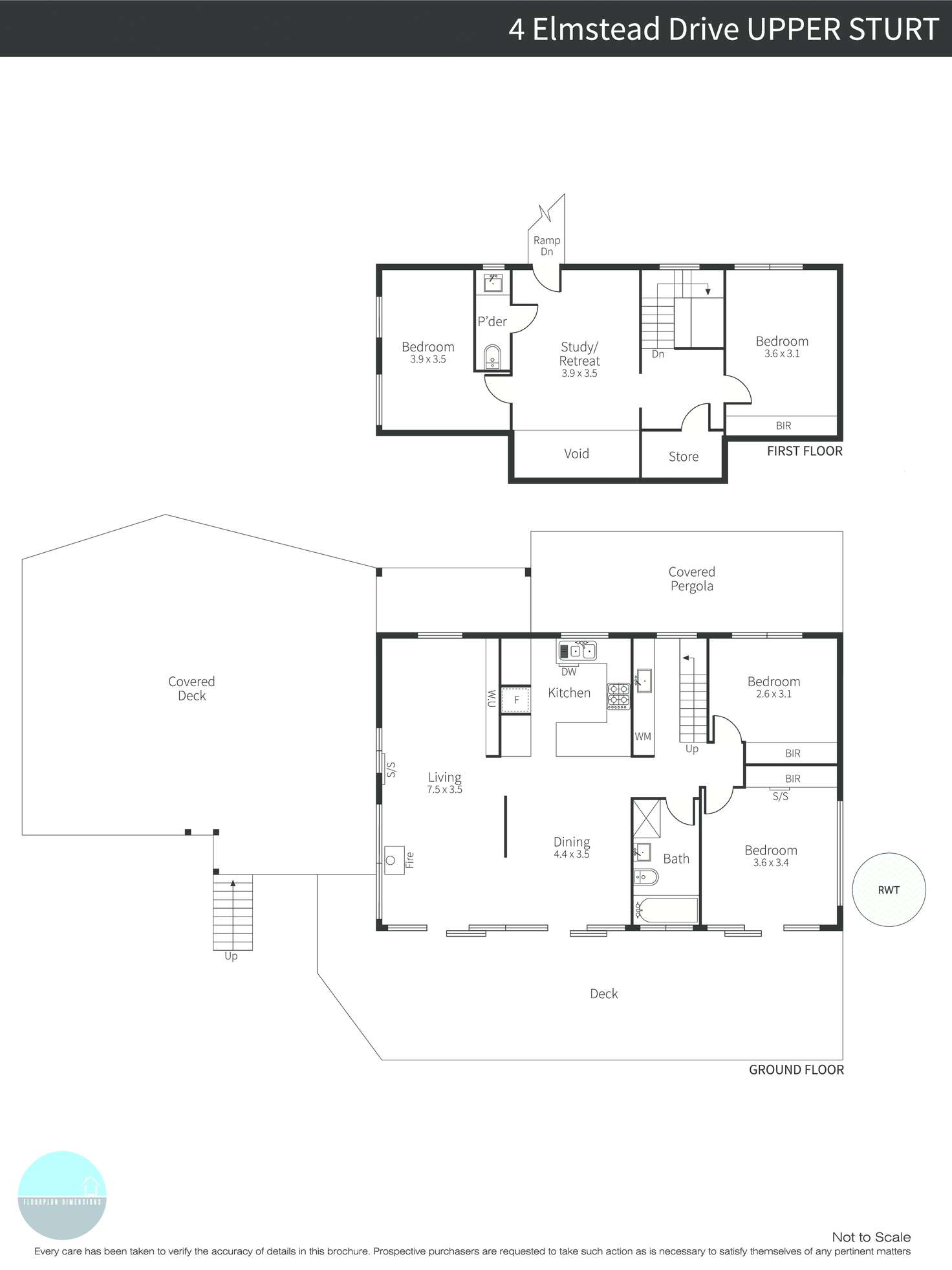 Floorplan of Homely house listing, 4 Elmstead Drive, Upper Sturt SA 5156