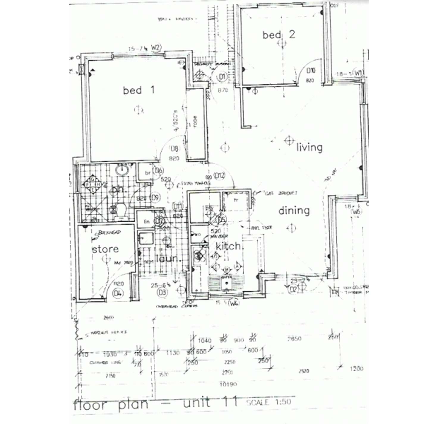 Floorplan of Homely unit listing, 11/212 Spencer Street, South Bunbury WA 6230