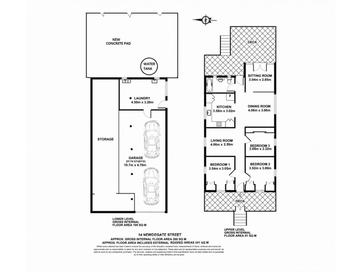 Floorplan of Homely house listing, 14 Newdegate Street, Greenslopes QLD 4120