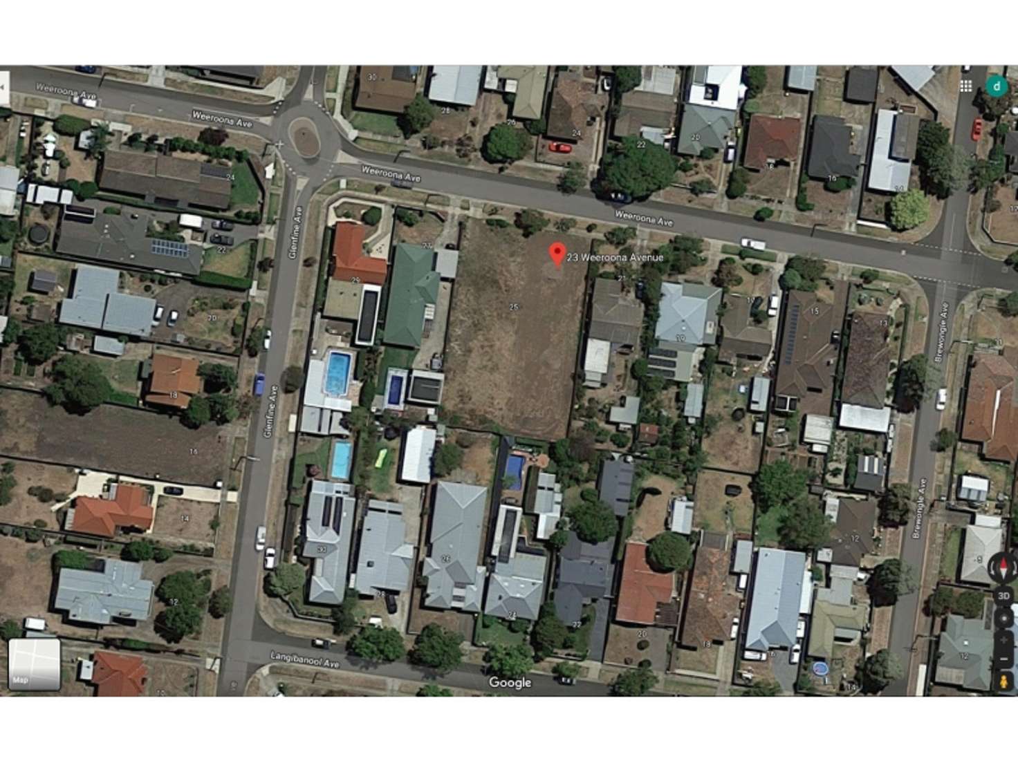 Floorplan of Homely residentialLand listing, 23 Weeroona Avenue, Hamlyn Heights VIC 3215