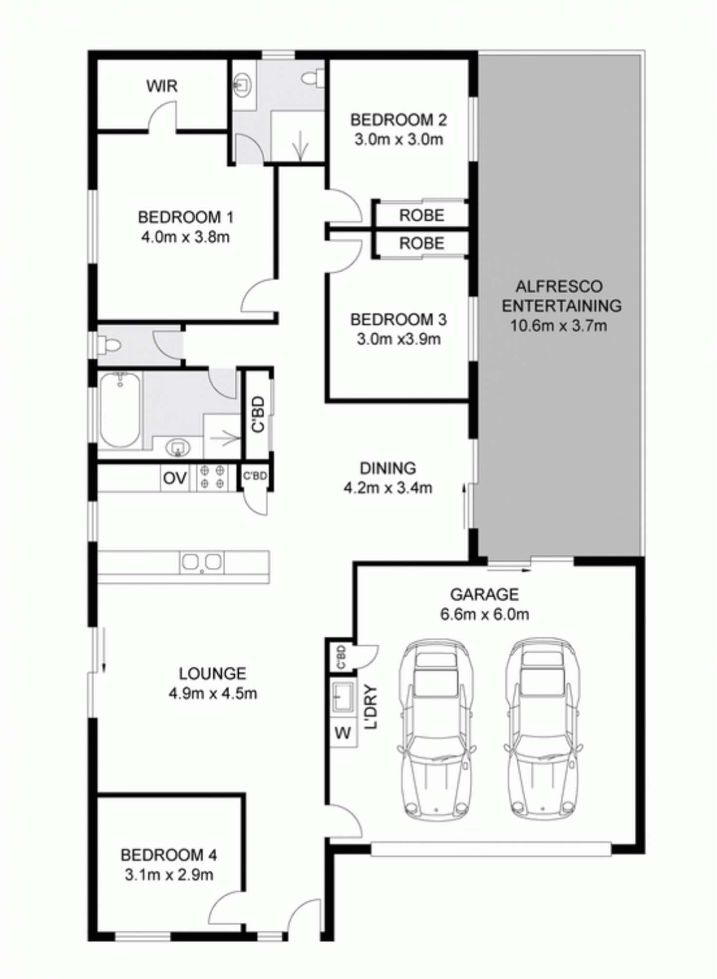 Floorplan of Homely house listing, 67 Sextonville Road, Casino NSW 2470