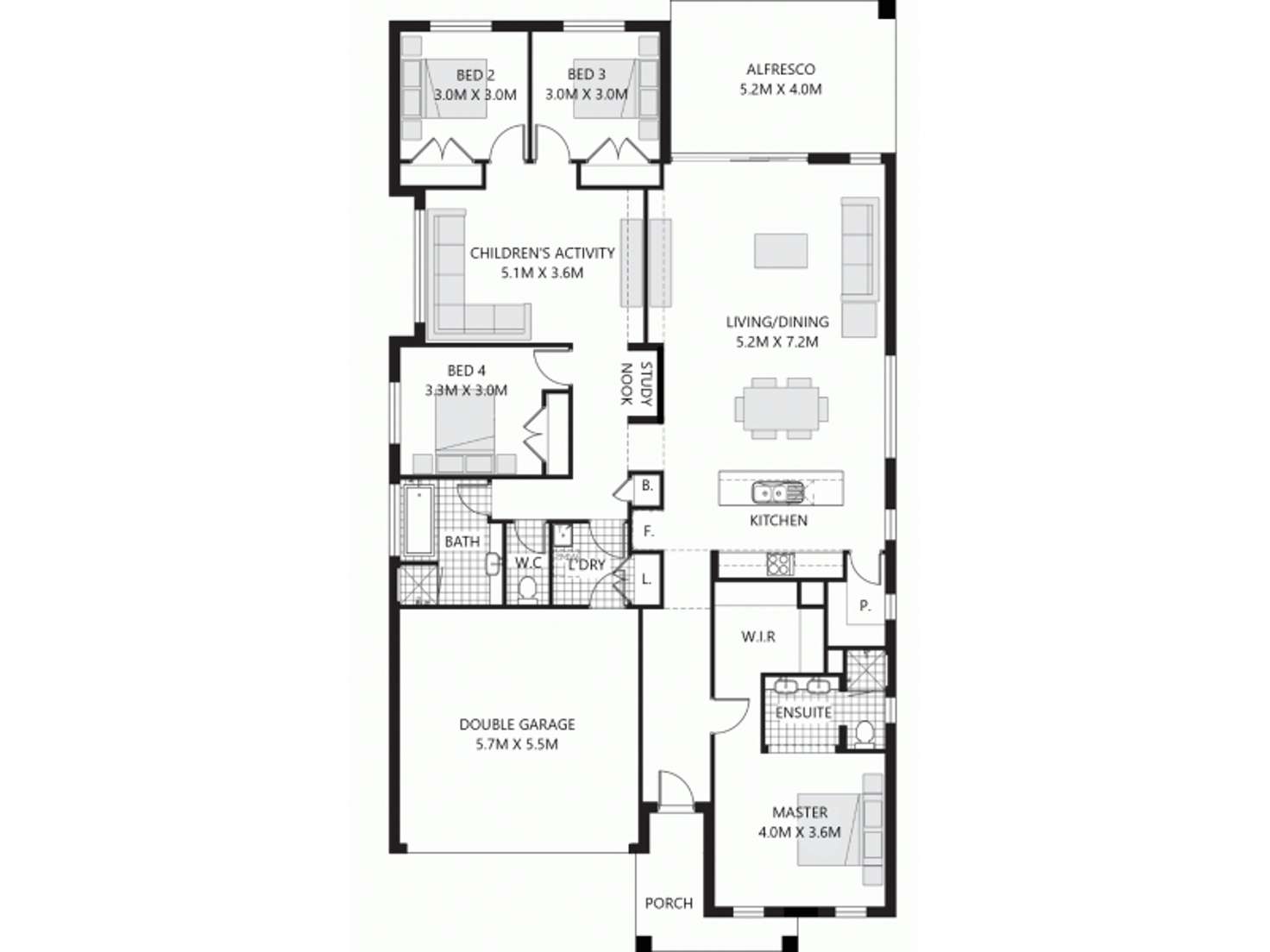 Floorplan of Homely house listing, 24 Henning Crescent, Wallerawang NSW 2845